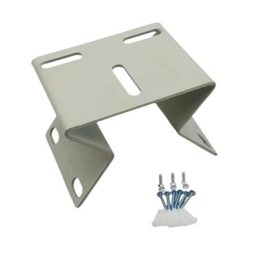 Imagem de YIJU Suporte de canto para parede externa Suporte de para câmera de vigilância por vídeo de canto para câmera, Branco