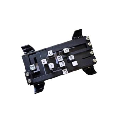 Imagem de kowaku Guitarra ajuda acordes trainer sistema de aprendizagem guitarra clássica acordes ferramenta parte ensino prático para amigos iniciantes, preto