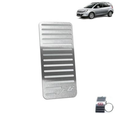 Imagem de Descanso de Pé Aço Inox Jac J6 2011 A 2016 Prata