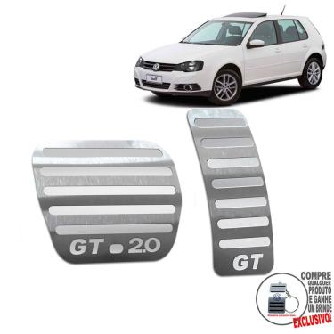 Imagem de Pedaleira Automático Volkswagen Golf Gt 2007 A 2013 Prata
