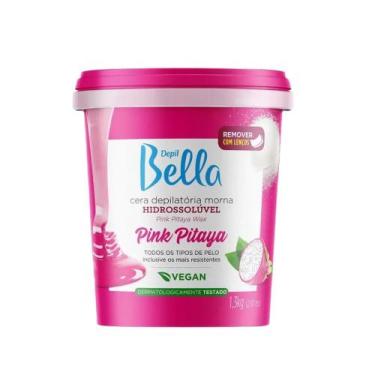 Imagem de Cera Depilatória Morna Hirossolúvel Pitaya Depill Bella 1,3kg - Depil 