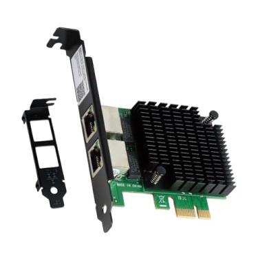 Imagem de PLACA DE REDE GIGABIT DUAL PORT RJ45 PCI-E X1 PCYES LC1000-2P