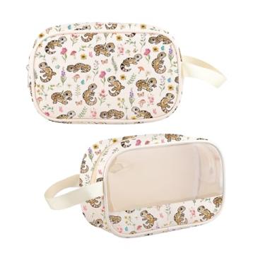 Imagem de G2TUP Leopardo Gecko Lover Gift Anatomy Of A Leopard Gecko Makeup Bag L-eopard G-ecko Mom Cosmetics Bag Pet Lizard Reptile Lover Gifts, Of A Leopard Gecko TM