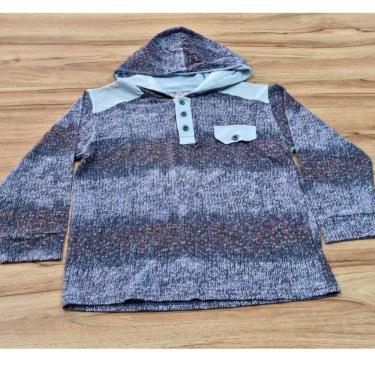 Imagem de Blusa De Frio Infantil Masculina Só Brincar 10 Azul/Vermelho