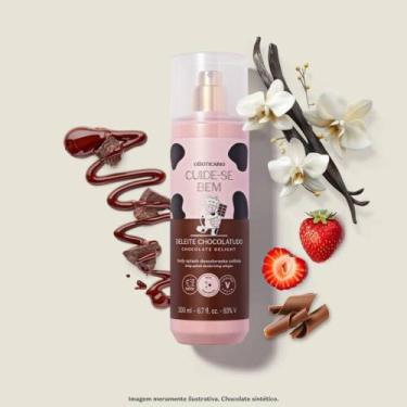 Imagem de Body Splash Desodorante Colônia Cuide-se Bem Deleite Chocolatudo 200ml