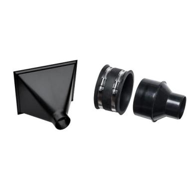 Imagem de Capuz de poeira POWERTEC Big Gulp 13x16" com redutor de 4" a 2-1/2"