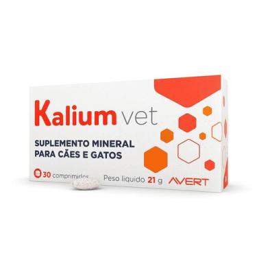 Imagem de Kalium Vet  Suplemento Mineral de Citrato de Potássio para Cães e Gato