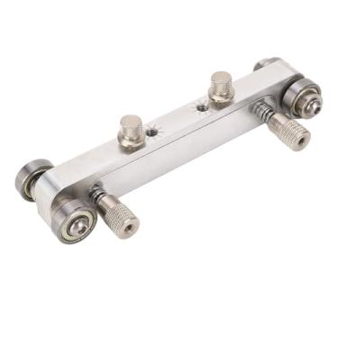 Imagem de Pilipane Lixadeira de porca de guitarra de liga de alumínio premium de aço inoxidável lixadeira de porca de ponte ajustável para manutenção de reparo de guitarra baixo Luthier