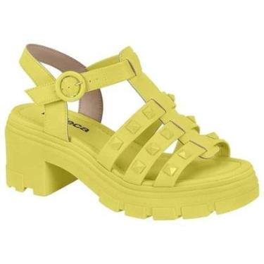 Imagem de Sandália Feminina Tratorada Spikes Siciliano Moleca 5476.107-Feminino