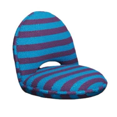 Imagem de Cadeira dobrável, sofá espreguiçadeira para sala de estar, cama, sala de leitura - Almofada de assento acolchoada dobrável portátil com encosto para adultos, adolescentes, dormitório, apartamento