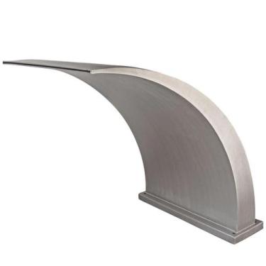 Imagem de Cascata Para Piscina Inox Wave Júnior 42 cm - Shop das Cascatas