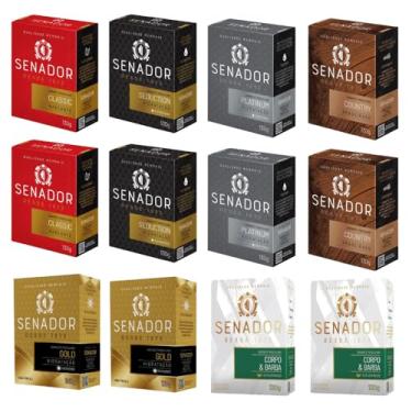 Imagem de Kit 12 Sabonete Senador Mix Todos 130g