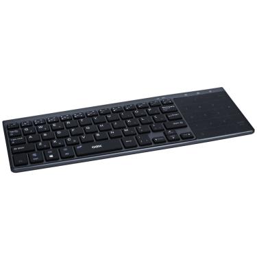 Imagem de Mini Teclado Bluetooth Touchpad Oex Premium Tc503 Chumbo