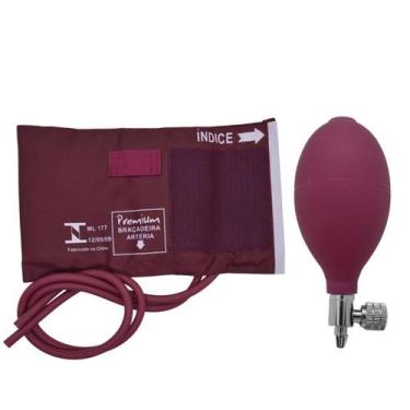 Imagem de Bracadeira Manguito Pera Valvula Aparelho Pressao Universal - PREMIUM,