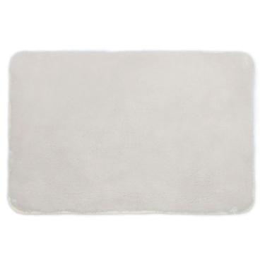 Imagem de Tapete De Microfibra Comfort Marfim Plus 60x40cm - Uzoo Tapete Microfibra Comfort Plus...