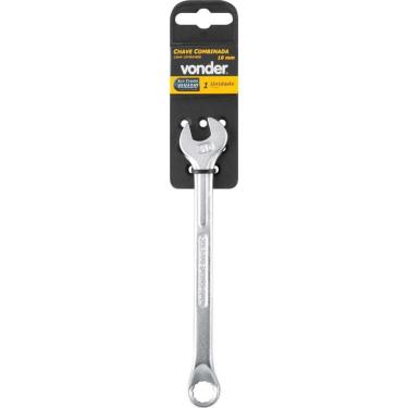 Imagem de Chave Combinada 10mm Cromo Vanádio Cromada Cartela - Vonder