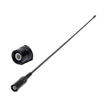Imagem de Antena Tri-Banda ABBREE Para Walkie Talkie SMA Fêmea Macho VHF UHF GMR