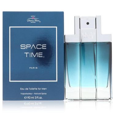 Imagem de Perfume Masculina Space Time Paris Bleu 90 Ml Eau De Toilette