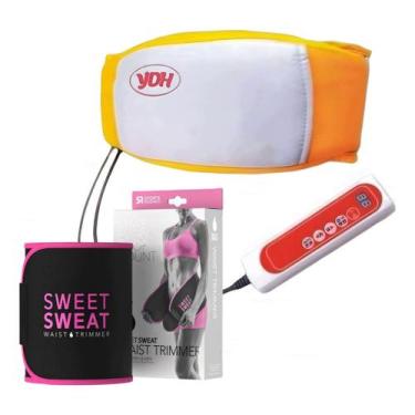 Imagem de Tonificador Muscular Estimulador Abdominal Aparelho Massagem Drenagem 