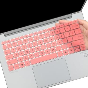 Imagem de Capa de teclado para HP ProBook 440 G11 14 e HP ProBook 445 G11 35.6 cm Acessórios para laptop Capa protetora de teclado (não serve para HP ProBook 440 445 G10/G9/G8/G7/G6/G5)-Rosa