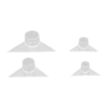 Imagem de Zerodis Bico de Saída de água Triangular, Bico de Tanque de Peixes Acrílico Transparente de 4 Tamanhos Com Tubo Oco para Aeração de Fluxo de água de Aquário 16mm 20mm 25mm 32mm