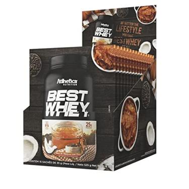 Imagem de Best Whey - 15 Sachês de 35G Doce de Abobora com Coco - Atlética, Atlhetica Nutrition