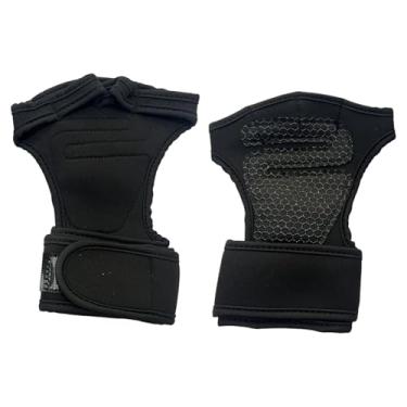 Imagem de Dynwave Luvas de Exercício com Meio Dedo para Homens e Mulheres, Ideais para Academia, Ciclismo, Levantamento Treinamento de Força. Apoios para as