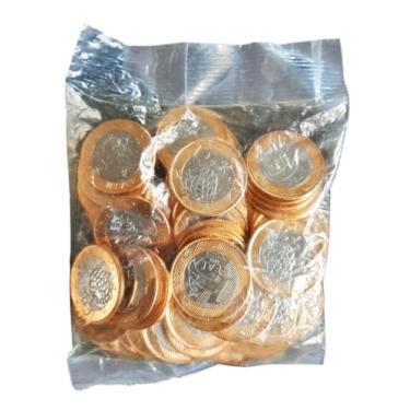 Imagem de Sachê Lacrado De Moedas Comemorativas Olimpiadas Mascote TOM (50 Moedas) FC