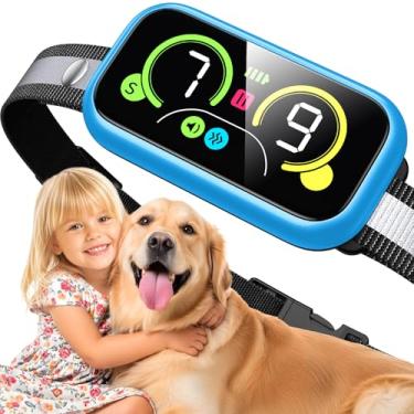 Imagem de Kollgux Coleira de latido para cães Pro, solução instantânea para latidos, dispositivo inteligente antilatido com 4 modos de correção, coleira de latido de ação rápida para cães grandes, médios e