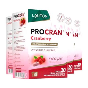Imagem de Cranberry Lauton com Vitamina C + E + Zinco e Selênio 30 Cáps 4un