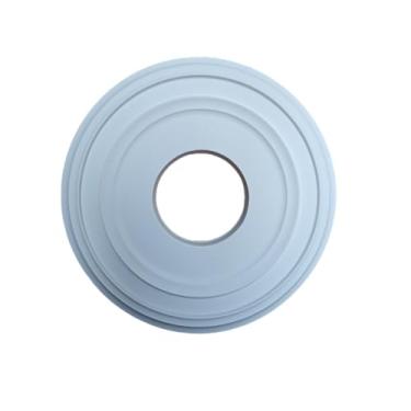 Imagem de Generic Medalhão de teto em PU para iluminação, base decorativa para teto, emendado, placa de cobertura para luminária decorativa
