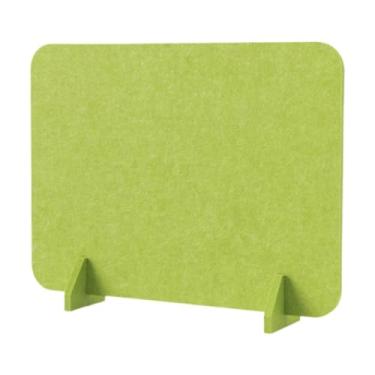 Imagem de SiaBiced Divisória de Mesa Acústica, Divisória de Mesa, Tela de Proteção Leve, Painel de Privacidade para Recepção, Verde