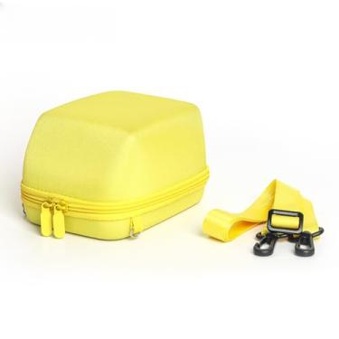 Imagem de Tangxi Caso para PolaroidGo/Now/Now+/OneStep 2 Câmera Instantânea, Tampa de Proteção de Proteção Dura Transportando Bolsa de Armazenamento Com Alça Ajustável e Bolso de Malha (Amarelo)