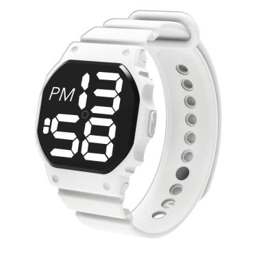 Imagem de Relógio Digital Esporte Bracelete Led Adulto Infantil Barato