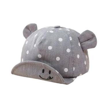 Imagem de Bonés De Algodão Para Bebês, Chapéus De Verão Com Aba Para Meninas E M
