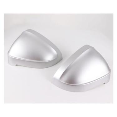 Imagem de VDLJA Capa de espelho retrovisor de carro para A4 A5 B9 2017 2018 2019 2020 2021-2023 S4 RS4 S5 RS5, tampas de cobertura de espelho de asa lateral capa de espelho retrovisor de chuva, A/prata fosca