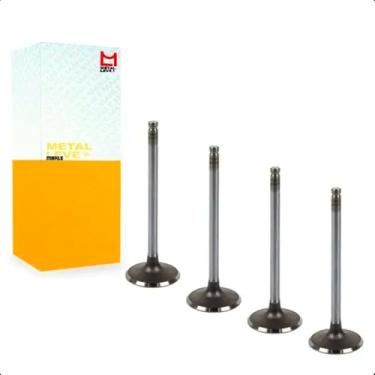 Imagem de Kit 4 Válvula Escape Metal Leve Xtz/Factor Ybr 125 K E Ed