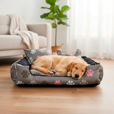 Imagem de Cama Pet Gorgopet Grande Impermeável – Macia e Resistente para Cães (Billy)