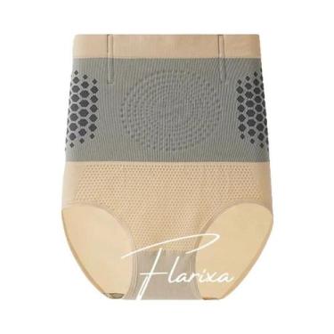 Imagem de Calcinha Modeladora Feminina De Cintura Alta Sem Costura Com Controle 