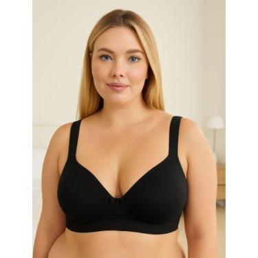 Imagem de Sutiã Plus Size com Alças Acolchoadas de Espuma Super Reforçado Susten