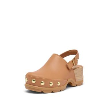 Imagem de Sorel Roam'n Clog Rvt feminino, Tawny Buff/Gum, 38