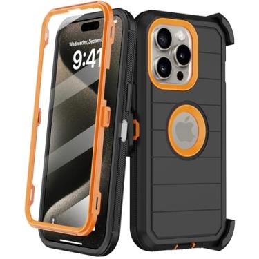 Imagem de Capa com protetor de tela, proteção contra quedas resistente à prova de choque 50