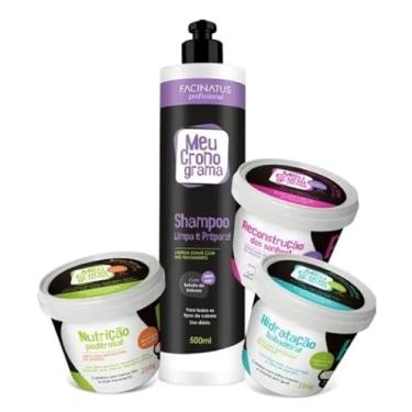 Imagem de Kit Capilar Shampoo Profissional + Mascara Super Hidratação (Meu Cronograma)