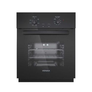 Imagem de Forno Elétrico De Embutir A Gás 50l Totale Nero Giii 220v - Venax