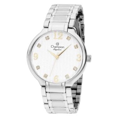 Imagem de Relógio Champion Feminino Elegance Prata - CN26831Q