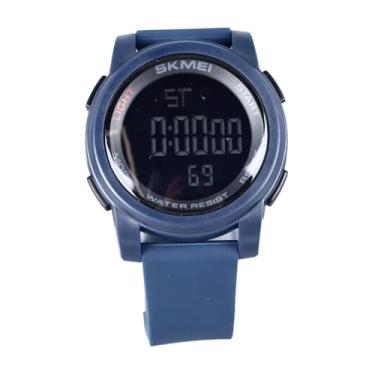 Imagem de ZJchao Relógio Esportivo Digital Masculino, Relógio Eletrônico de Rosto Grande Com Alarme Cronômetro Luminoso de Tempo Duplo, para Corrida, Natação, Caminhadas, Atividades Ao Ar Livre