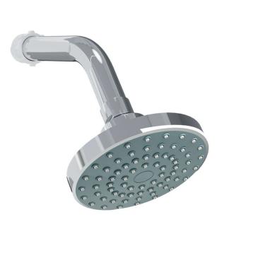 Imagem de Chuveiro Articulado Redondo Blukit Abs Cromado