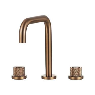 Imagem de Torneira Para Banheiro Misturador Duplo Comando Grajaú Pingoo.casa - D