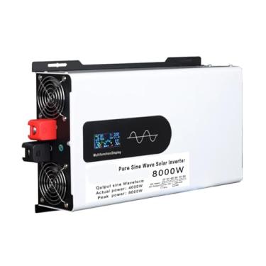Imagem de 60v to 220v,Inversor de onda senoidal pura para energia solar de 8000 W, CC 72 V 60 V 48 V 24 V 12 V para CA 220/110 V, com display LED, inversor de onda senoidal pura
