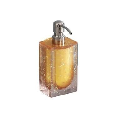 Imagem de hezhuhe2258 Dispensador de sabão para banheiro, garrafa vazia, dispensador de loção para banheiro, amostra, suprimentos de banheiro, shampoo, gel de banho, garrafa dispensadora